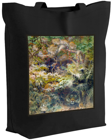 Torba z naszywką Row in the Jungle Joseph Wolf