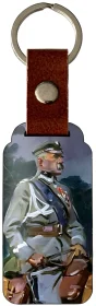Brelok Józef Piłsudski na Kasztance Wojciech Kossak