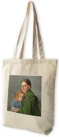 Torba z naszywką Portret kobiety z małą dziewczynką (Matka z dzieckiem) Olga Boznańska