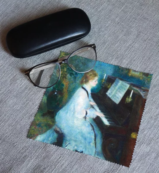 Ściereczka do okularów Kobieta przy fortepianie Pierre-Auguste Renoir