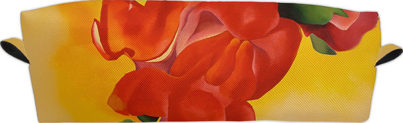 Piórnik czerwona kanna Georgia O’Keeffe