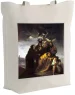 Torba z naszywką Urok Francisco Goya écru