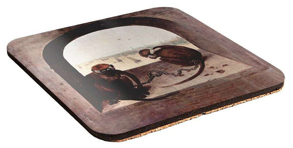 Podkładka pod kubek Dwie małpy Pieter Bruegel starszy