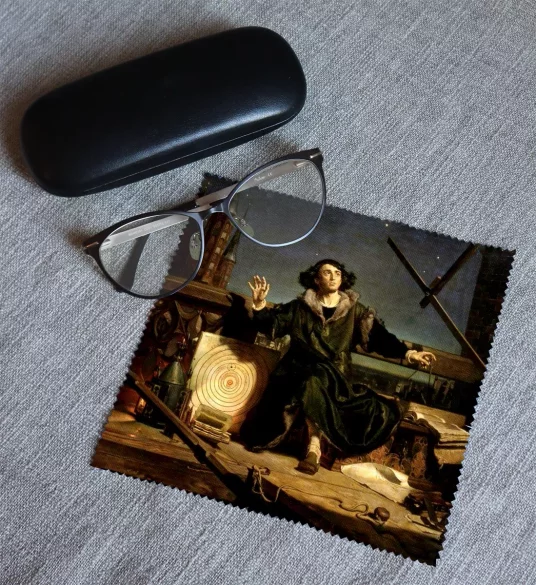 Ściereczka do okularów Astronom Kopernik, czyli rozmowa z Bogiem Jan Matejko