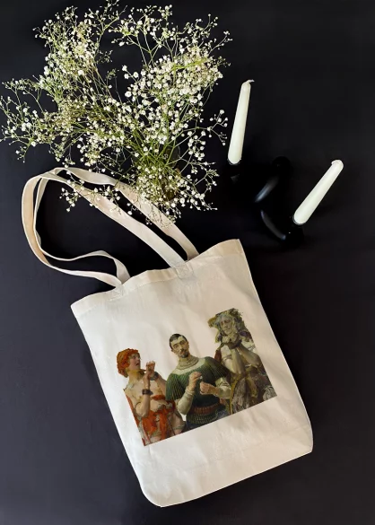 Torba bawełniana Hamlet polski - Portret Aleksandra Wielopolskiego Jacek Malczewski