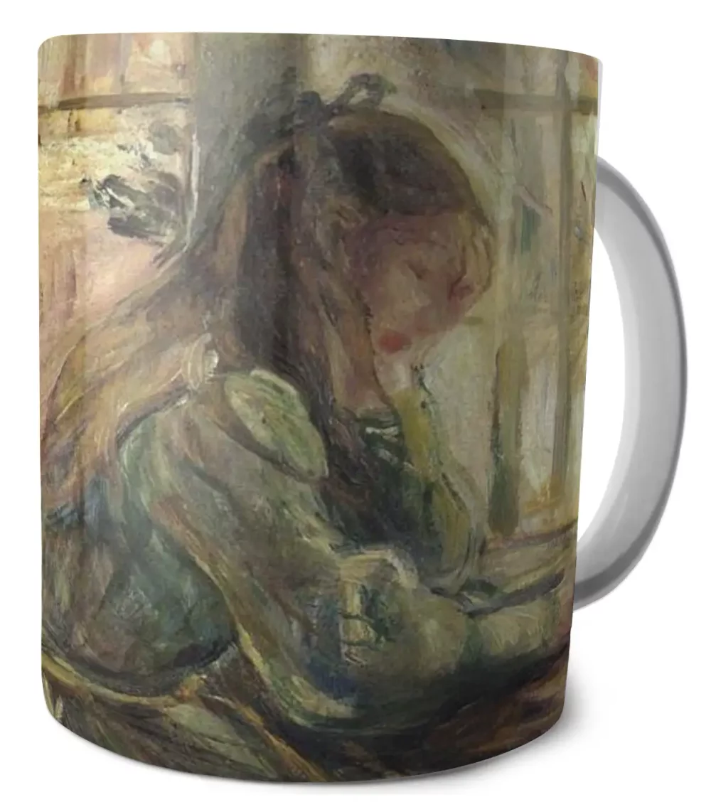 Kubek Julia przy stole Berthe Morisot