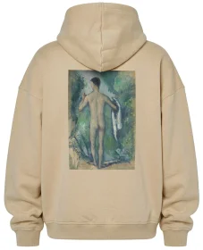 Bluza oversize Kąpiący się na stojąco, widziany z tyłu Paul Cezanne