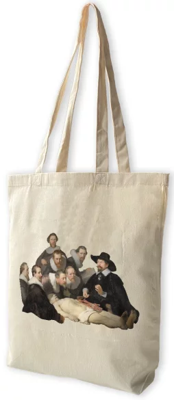 Torba bawełniana Lekcja anatomii doktora Tulpa Rembrandt