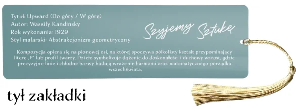Zakładka do książki Do góry Wassily Kandinsky