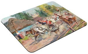 Podkładka Wesele krakowskie na drodze Wojciech Kossak 60x40cm