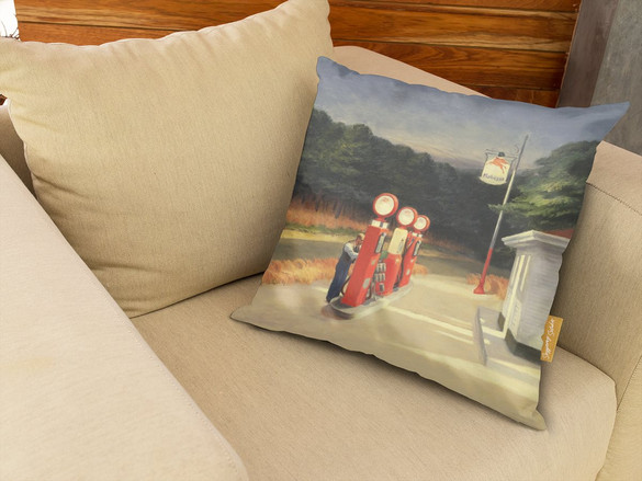 Poduszka Benzyna Edward Hopper