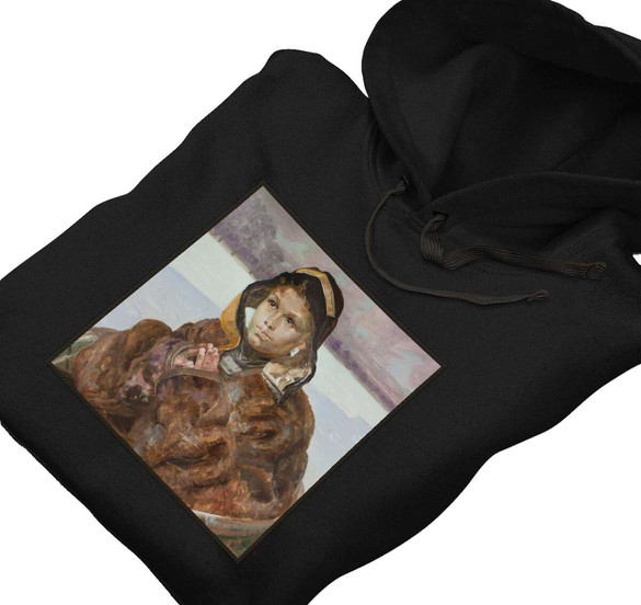 Bluza z naszywką Modląca się dziewczynka Jacek Malczewski