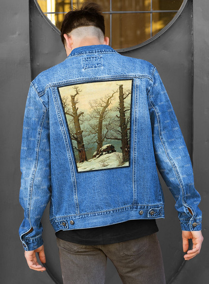 Ekran Dolmen w śniegu Caspar David Friedrich