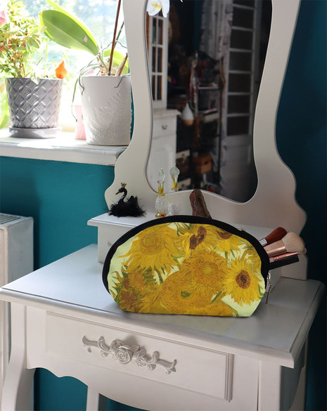 Kosmetyczka Martwa natura: wazon z piętnastoma słonecznikami Vincent Van Gogh