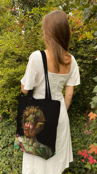 Torba na ramię shopper Portret Rudolfa II Giuseppe Arcimboldo