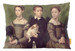 Poduszka Troje dzieci z psem Sofonisba Anguissola