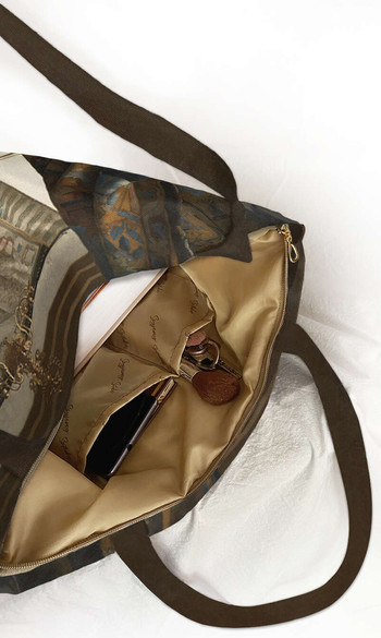 Torba na ramię shopper Alegoria Malarstwa Jan Vermeer