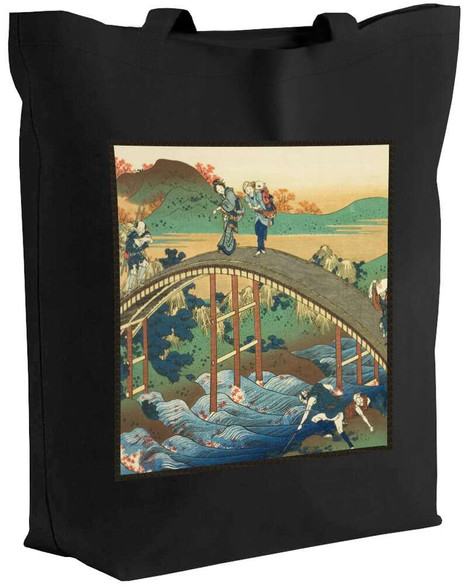 Torba z naszywką Ariwara no Narihira Katsushika Hokusai