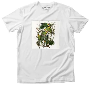 Koszulka z nadrukiem Carolina Parakeet James Audubon