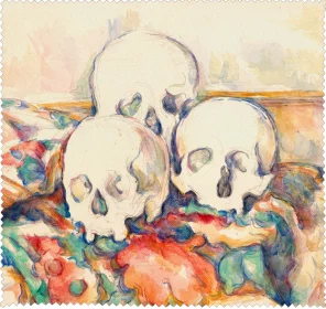 Ściereczka do okularów Trzy czaszki Paul Cezanne