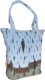 Torba na ramię shopper Spadanie René Magritte