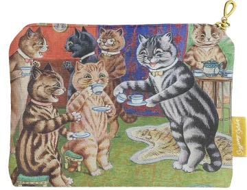 Kosmetyczka mini Herbata dla kota Louis Wain