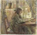 Ściereczka do okularów Julia przy stole Berthe Morisot