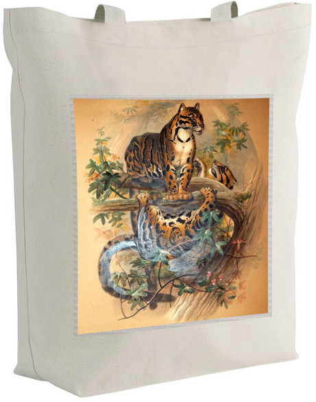 Torba z naszywką The Clouded Tiger Joseph Wolf