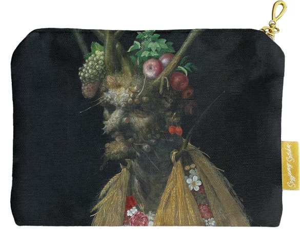 Kosmetyczka mini Cztery pory roku w jednej głowie Giuseppe Arcimboldo