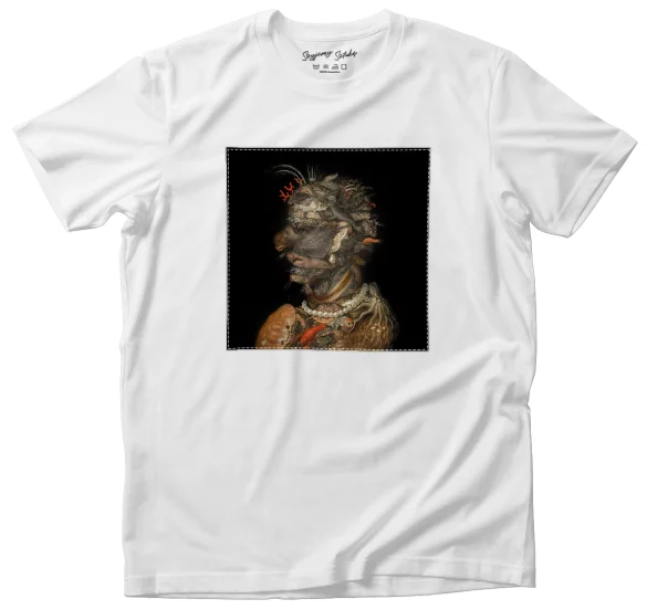 Koszulka z naszywką Woda Giuseppe Arcimboldo