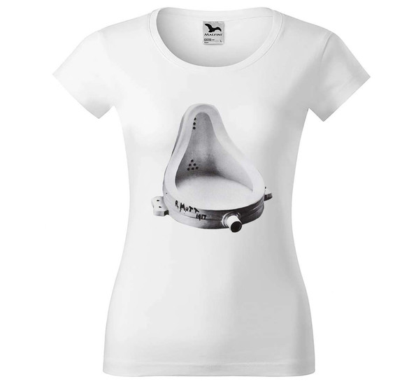 Bluzka damska  Fontanna Marcel Duchamp