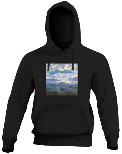 Bluza z naszywką Morze Północne w świetle księżyca Caspar David Friedrich