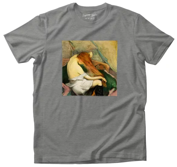 Koszulka z naszywką Czesząca się Władysław Ślewiński