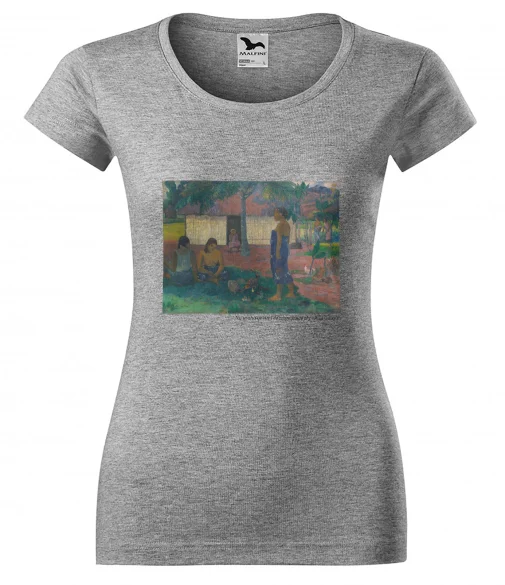 Bluzka damska No te aha oe riri Dlaczego jesteś zły Paul Gauguin