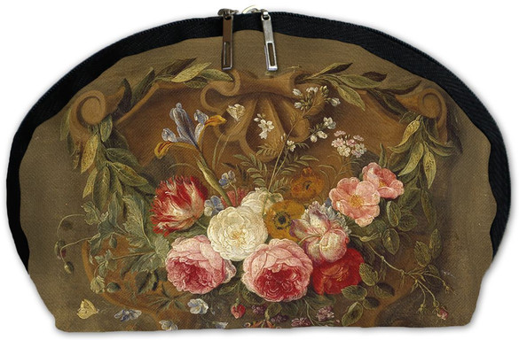 Kosmetyczka Dekoracyjna martwa natura Z girlandą kwiatów Jan van Kessel (starszy)