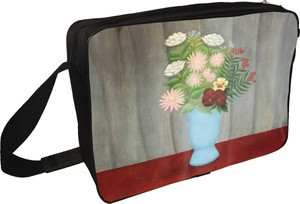 Torba na ramię Still life of flowers in a blue vase Henri Rousseau