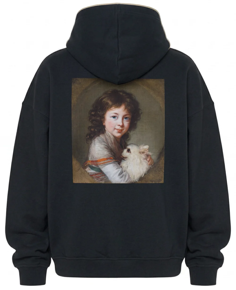 Bluza oversize Portret Elisabeth Isabella Mniszech Élisabeth Vigée-Lebrun