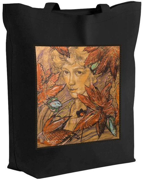 Torba z naszywką Portret Zofii Małeckiej Witkacy