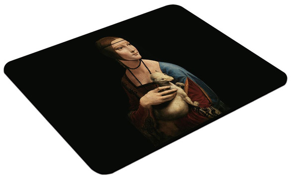 Podkładka Dama z gronostajem Leonardo da Vinci 60x40cm
