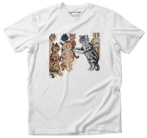 Koszulka Herbata dla kota Louis Wain