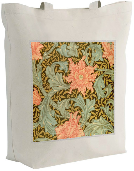 Torba z naszywką Single Stem William Morris