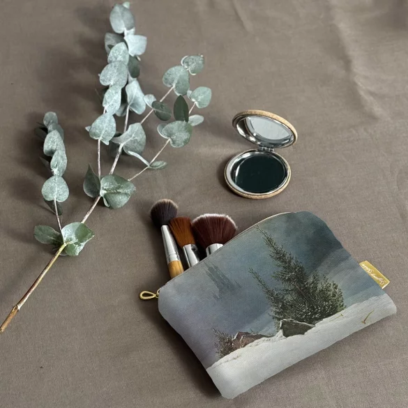 Kosmetyczka mini Pejzaż zimowy Caspar David Friedrich