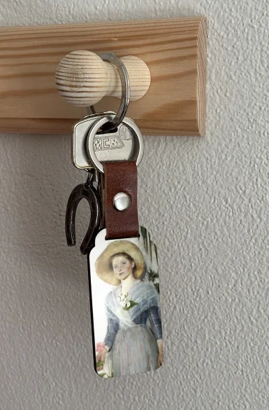 Brelok W oranżerii (W cieplarni) Olga Boznańska