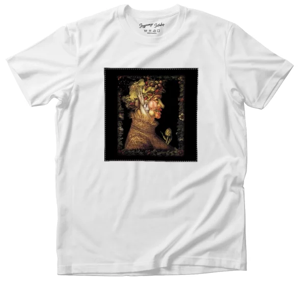 Koszulka z naszywką Lato Giuseppe Arcimboldo