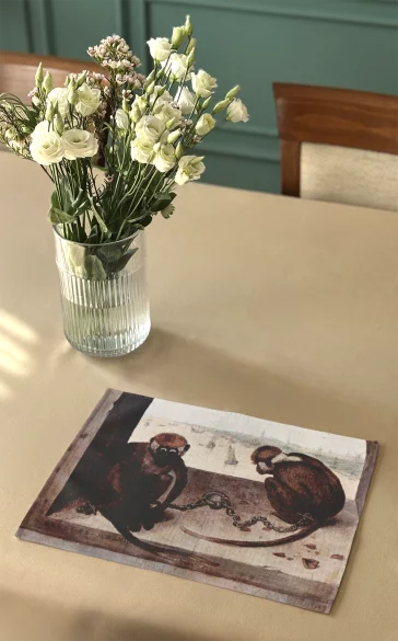 Podkładka na stół Dwie małpy Pieter Bruegel starszy