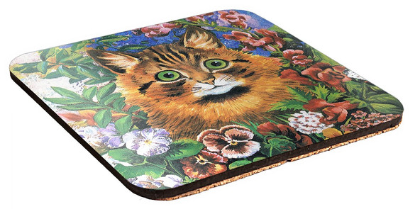 Podkładka pod kubek Studium kota Louis Wain