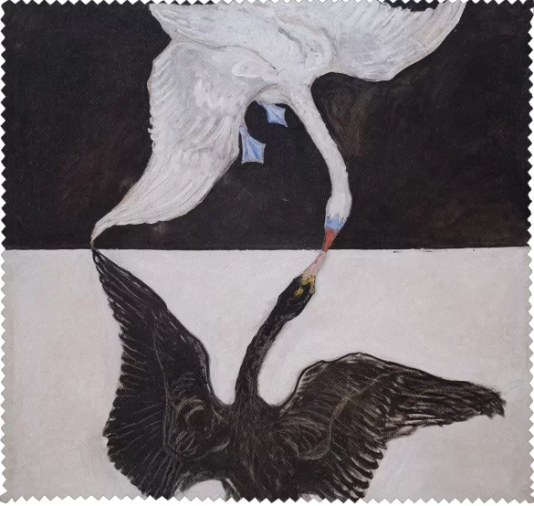 Ściereczka do okularów Łabędź, Nr 1 Hilma af Klint