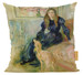Poduszka Julie Manet i jej piesek Laërte Berthe Morisot