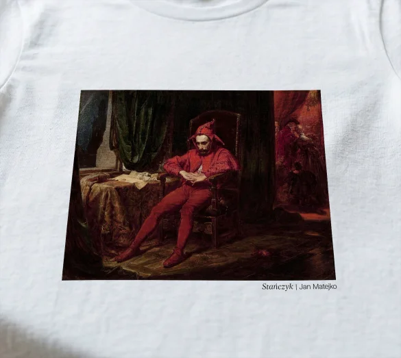 Koszulka z nadrukiem Stańczyk Jan Matejko