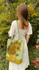 Torba na ramię shopper Martwa natura: wazon z piętnastoma słonecznikami Vincent Van Gogh